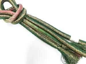 未使用品　正絹　手組帯締め